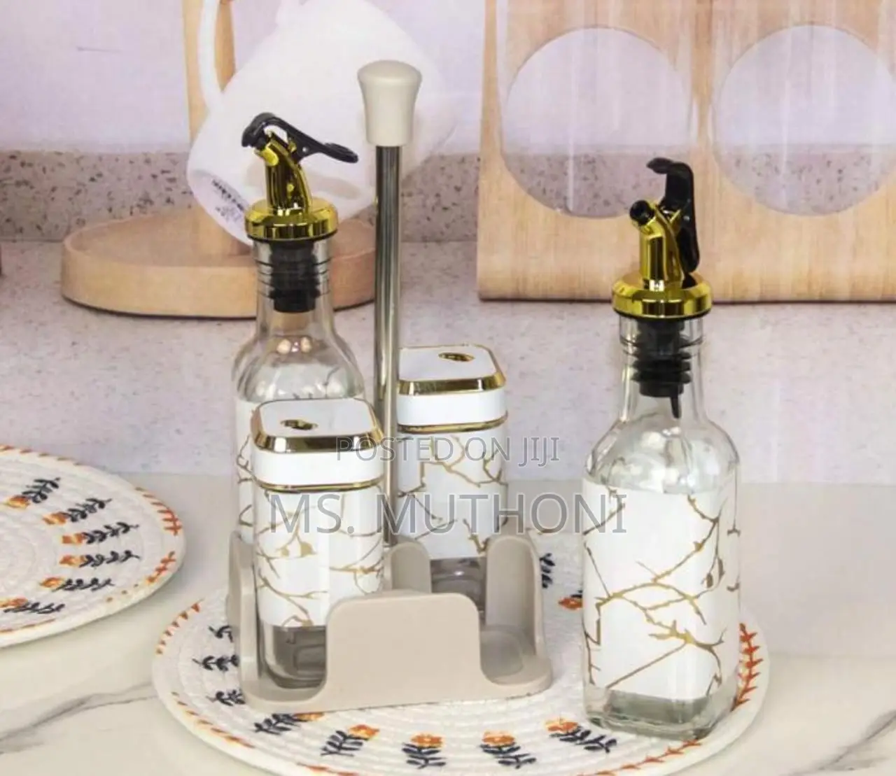 5pc Revolving Condiment Set Now Available