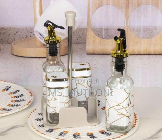 5pc Revolving Condiment Set Now Available - thumbnail 2
