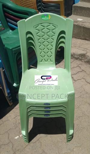 Jungle Green Armless Kenpoly2032 Chair. - thumbnail 2
