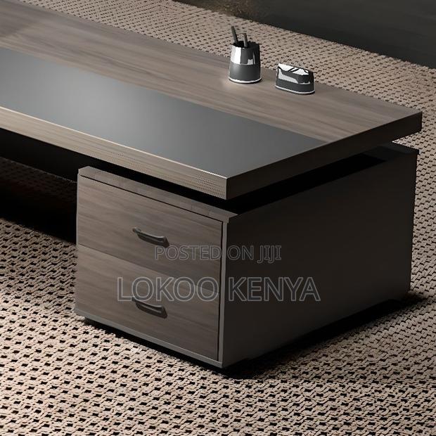 Office Desk:1800mm Executive Boss Office Desk - thumbnail 7
