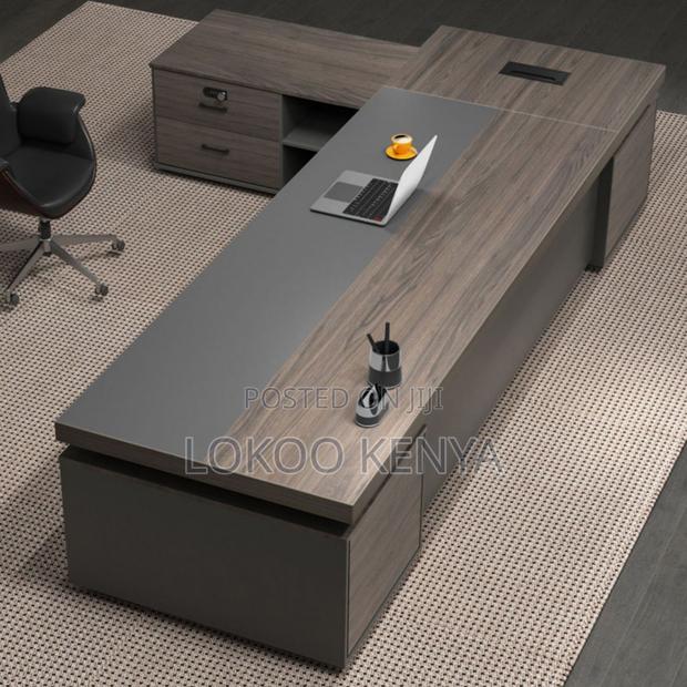 Office Desk:1800mm Executive Boss Office Desk - thumbnail 2