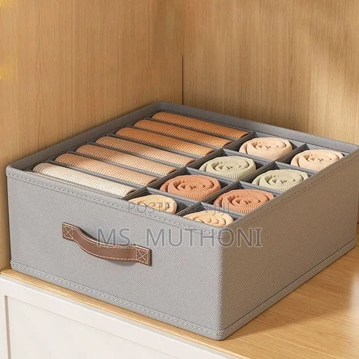 Partitioned Closet Organizer