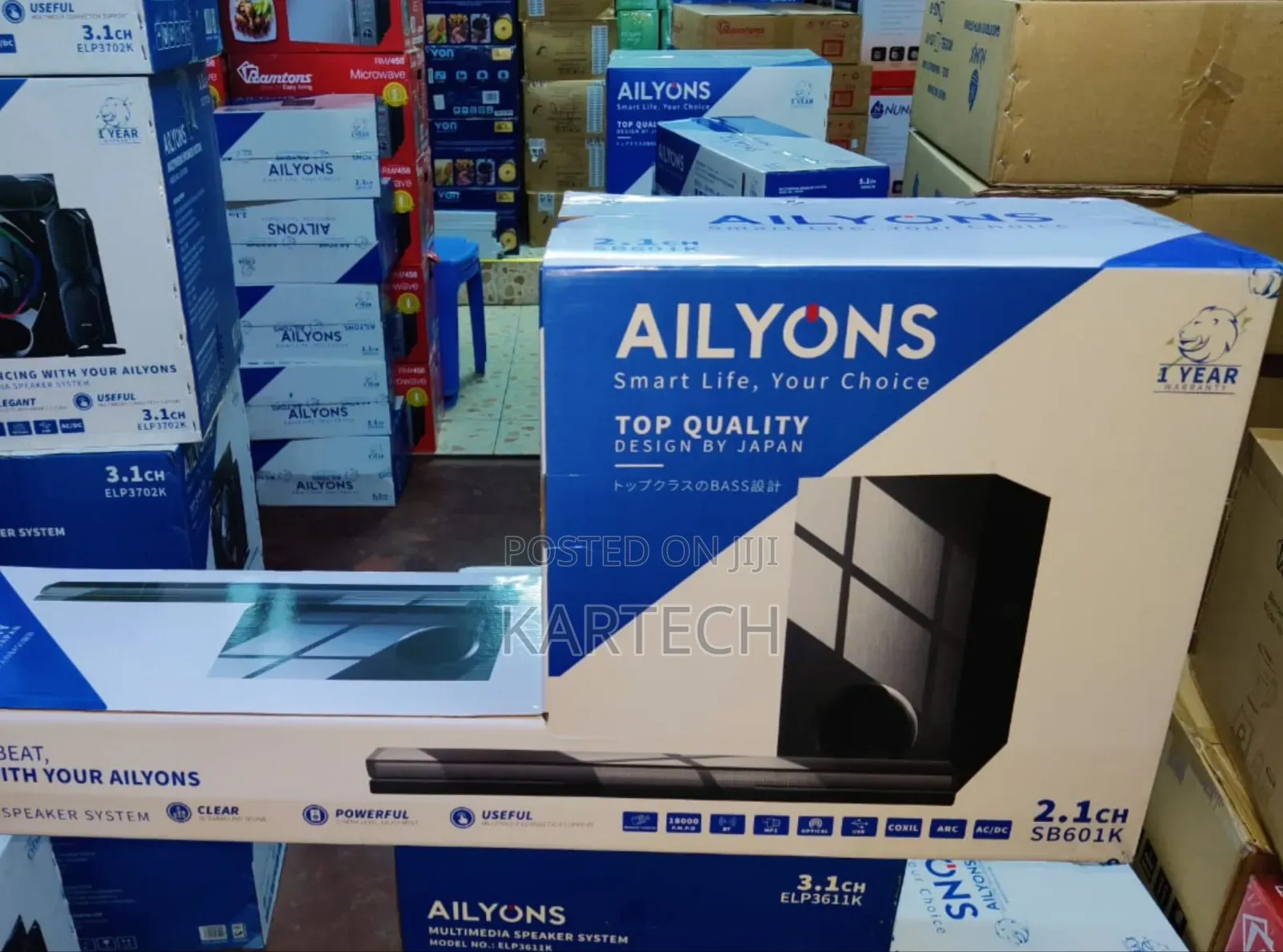 Ailyons Soundbar SB601K Sound System