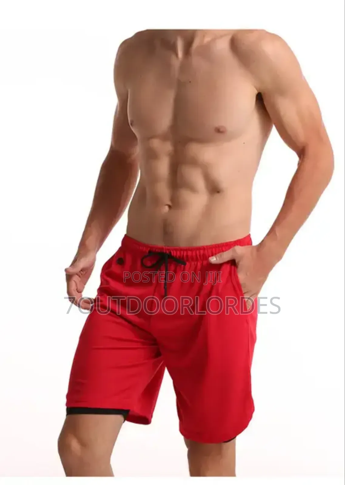 2 in 1 Sports Gym Shorts