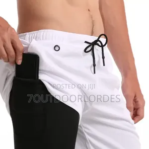2 in 1 Sports Gym Shorts