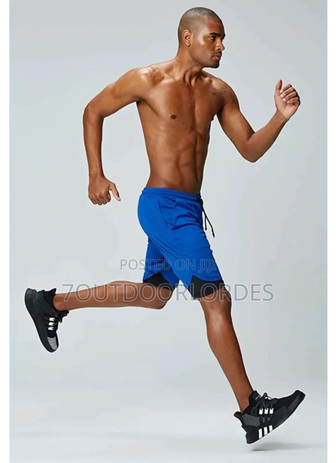 2 in 1 Sports Gym Shorts