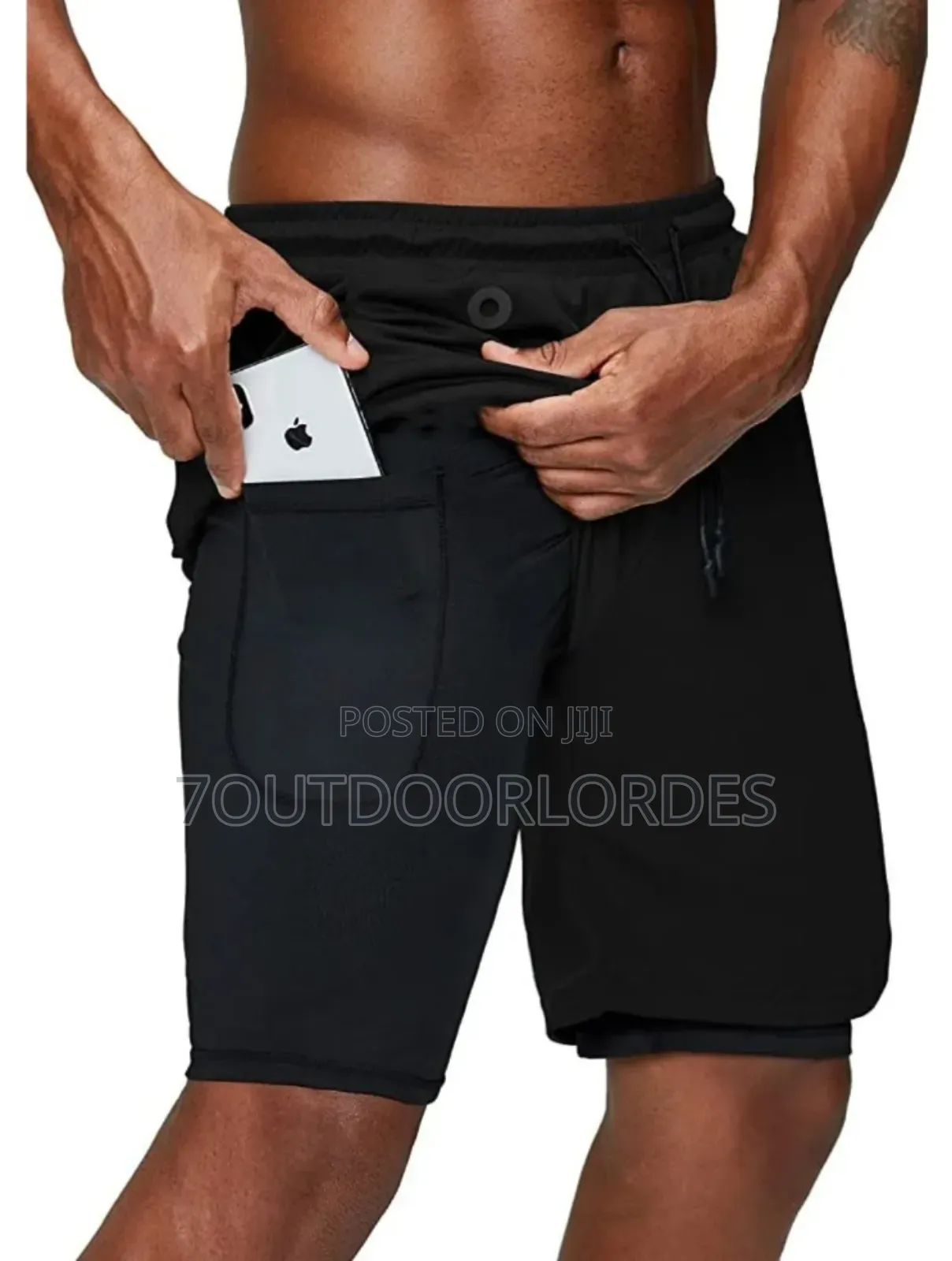 2 in 1 Sports Gym Shorts