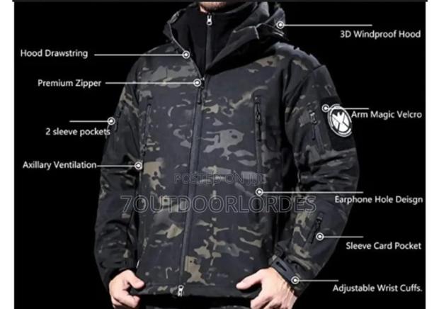 Black Cp Softshell Jackets - thumbnail 2