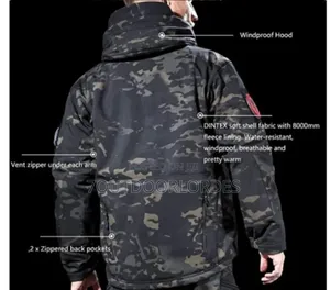 Black Cp Softshell Jackets