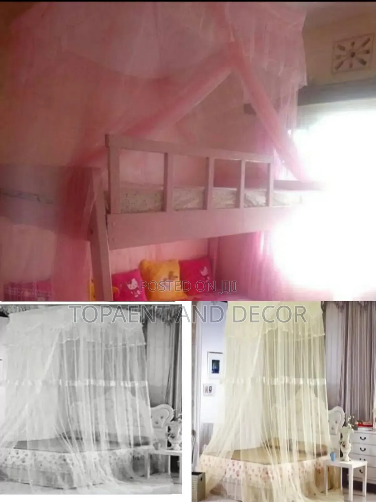 Top Square Double Decker Mosquito Nets