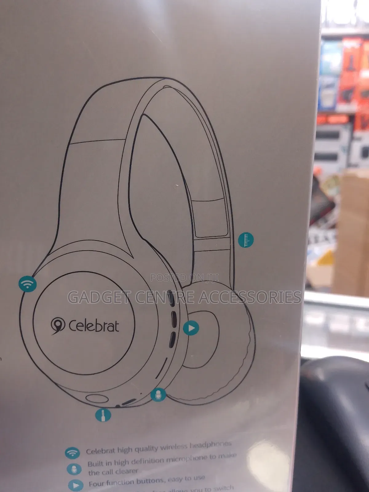 Celebrat High Quality Wireless Headphones