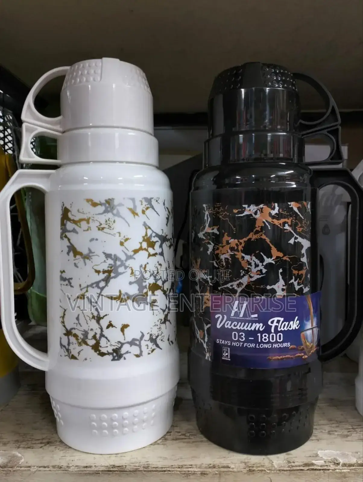 1.8L Marble Flask