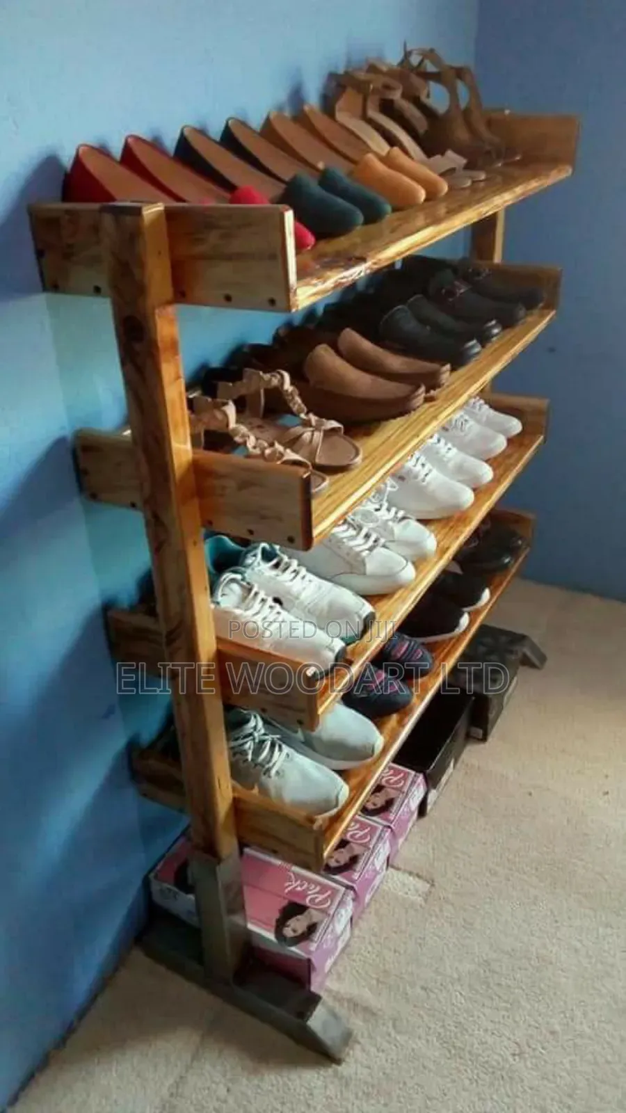 Pallet Shoe Rack