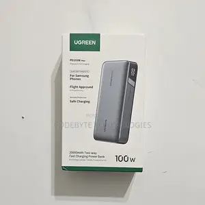 UGREEN 100W 20000mah Power Bank Two-Way Fast Charging