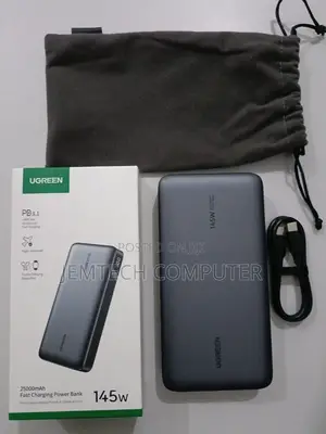 Ugreen 145W 25000mah 2-Way Fast Charging Power Bank"~(PB20)