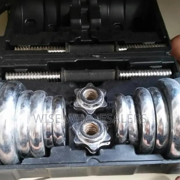 30kg Adjustable Dumbell Set With Case