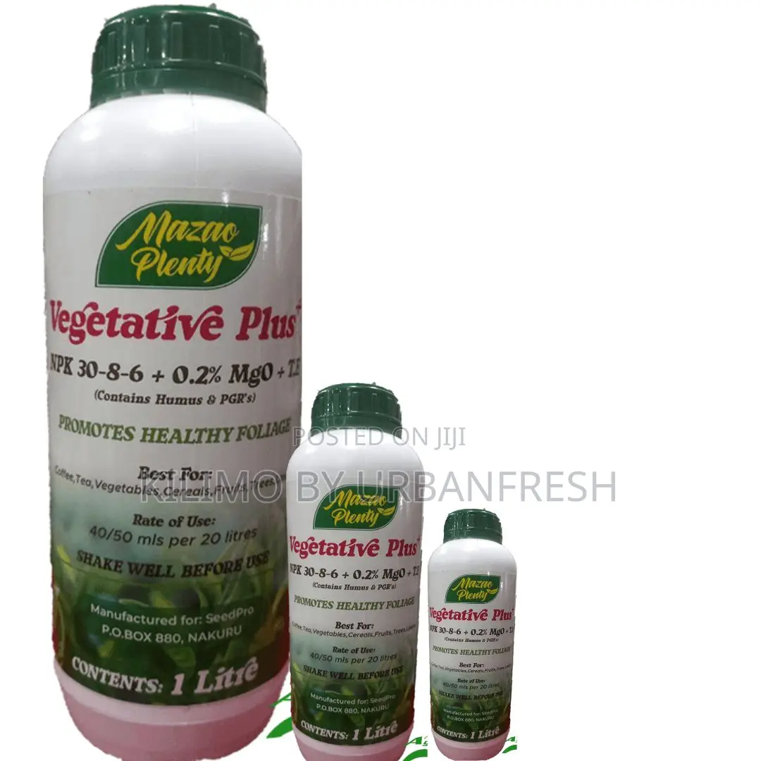 Mazao Plenty Vegetative Plus Fertilizer 250ml