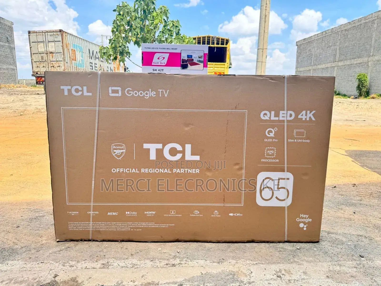 TCL 65′′ C655 (New 2024) Qled Pro Smart Google Tv – 65c655
