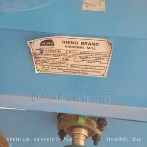 Posho Mill GAM-33QC 450kg/Hr