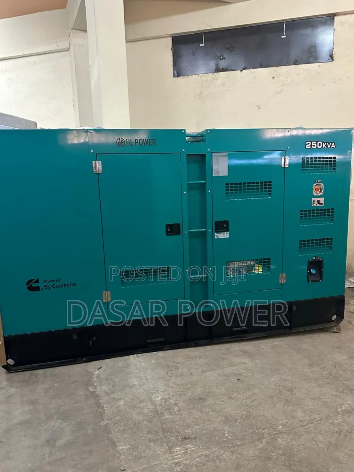 250kva Cummins Power Generator.