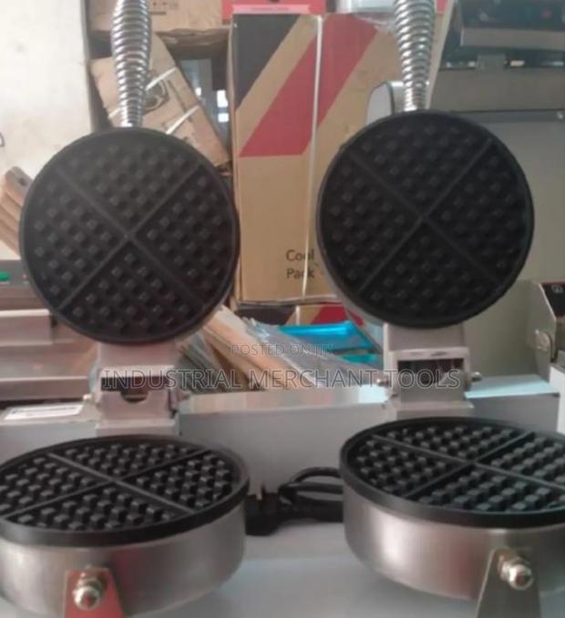 Heavy Duty Double Waffle Baker - main view