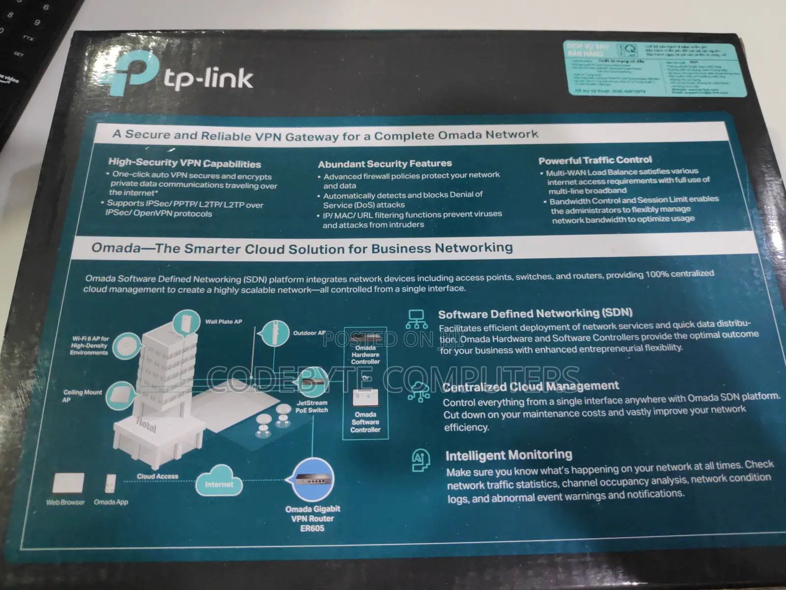Tp-Link ER605 Omada Gigabit VPN ER605 Router