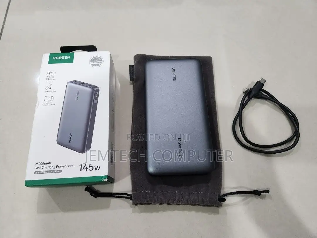 Ugreen 145w ^ 25000mah Fast Charging Two -Way Power Bank