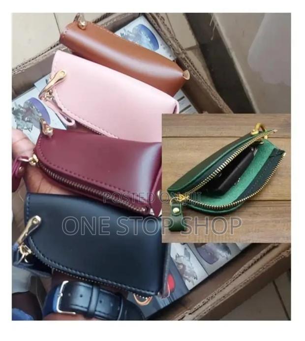 Leather Different Colors Unique Key Pockets