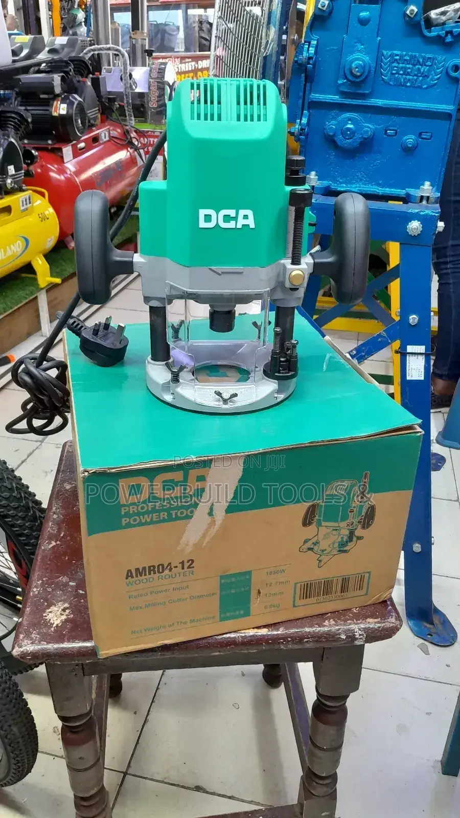 1850W Heavy-Duty Wood Router