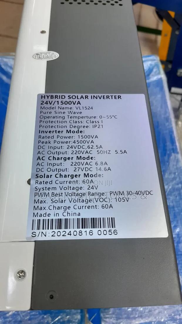Hybrid Solar Inverter 1.5KVA - thumbnail 3