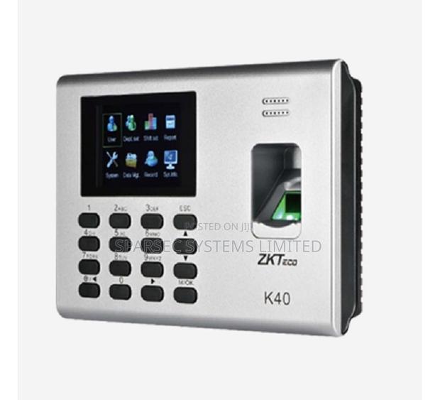 Zkteco Network Fingerprint Standalone Time Clock Termina - main view