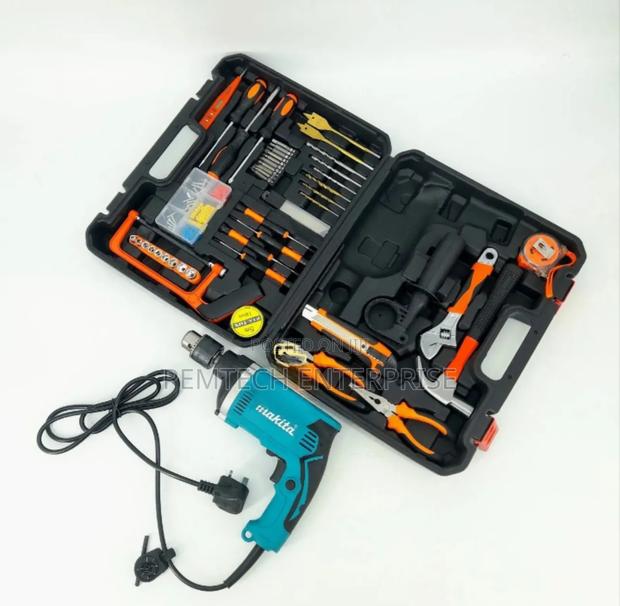60pcs Electrical Drill Set - main view