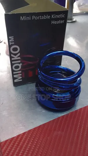 Metallic Blue Dashboard Solar Powered Ring Air Fresheners