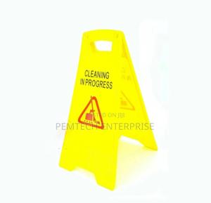 Cleaning In Progress Sign - thumbnail 2