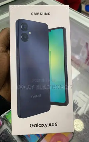 New Samsung Galaxy A06 128 GB Black