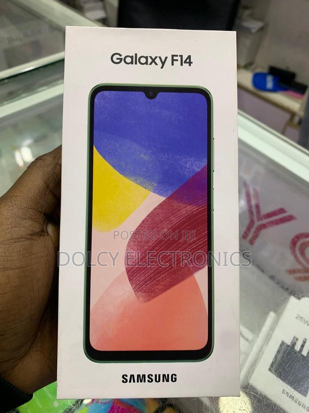 New Samsung Galaxy F14 128 GB Black - main view