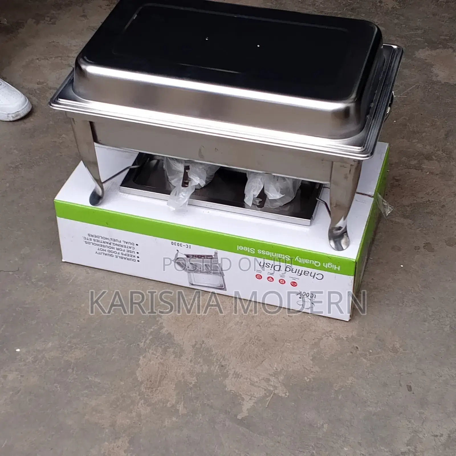Commercial Use Three Inserts Chaffing Dish