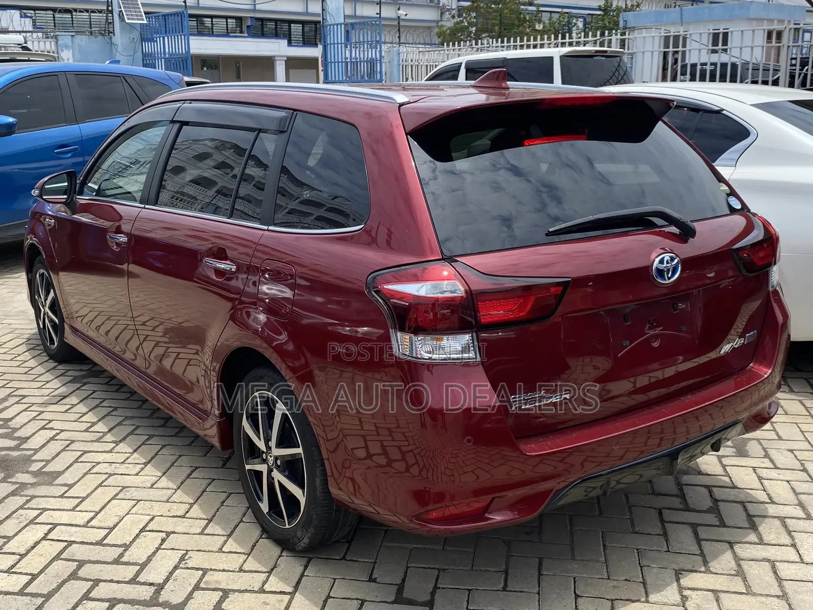 Toyota Corolla Fielder 2018 Burgundy