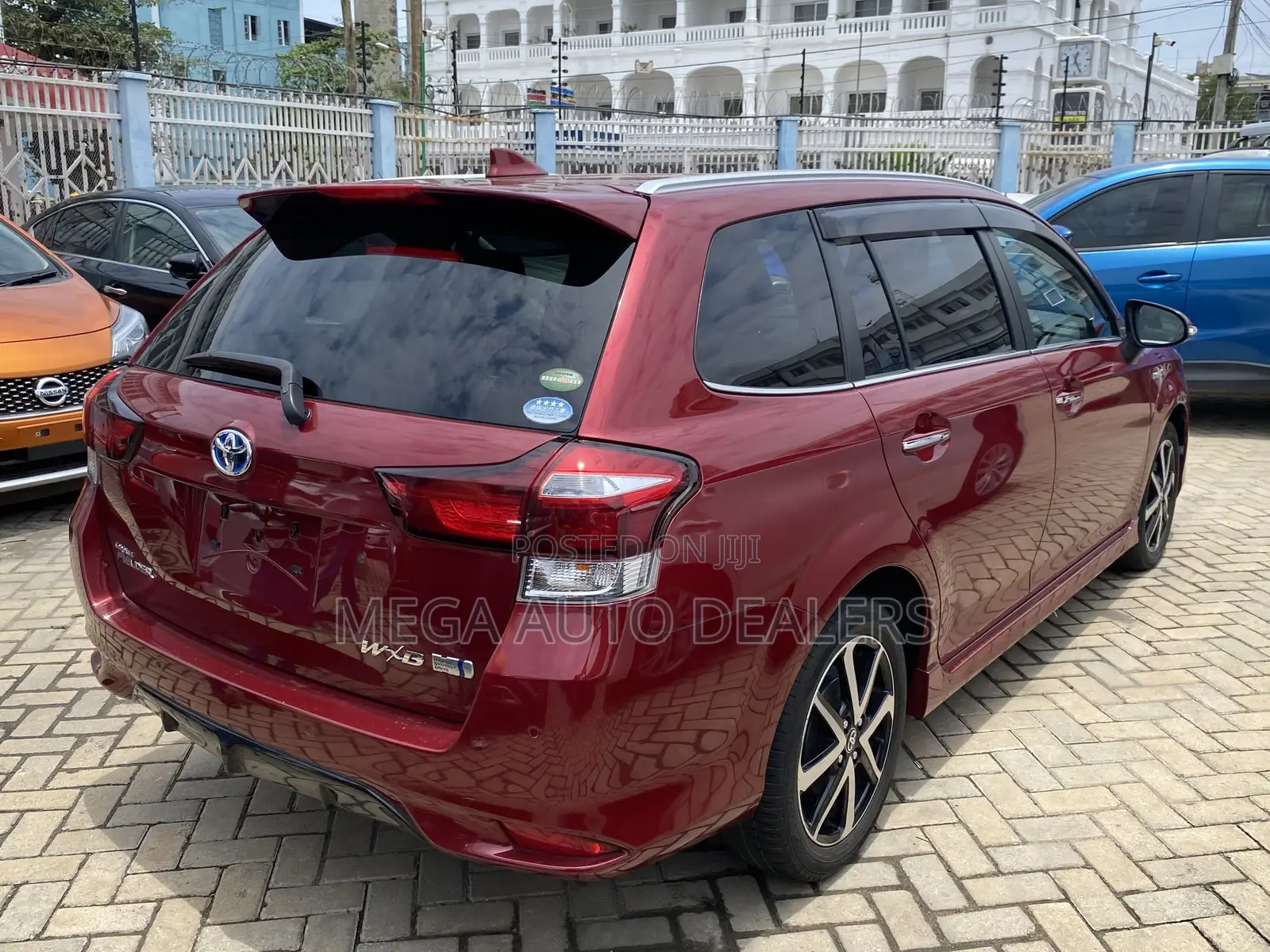 Toyota Corolla Fielder 2018 Burgundy