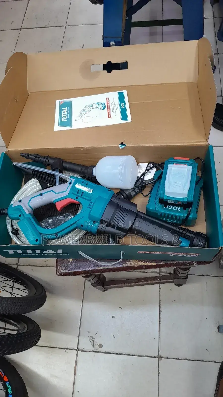 Total Cordless Pressure Washer