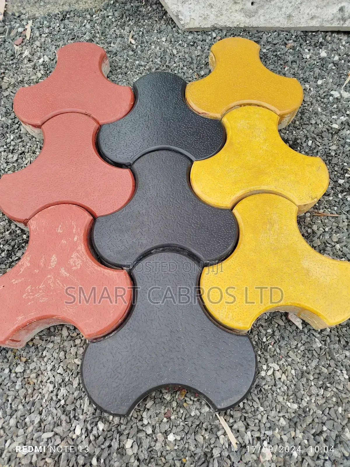 Trihex 60mm Cabro Coloured