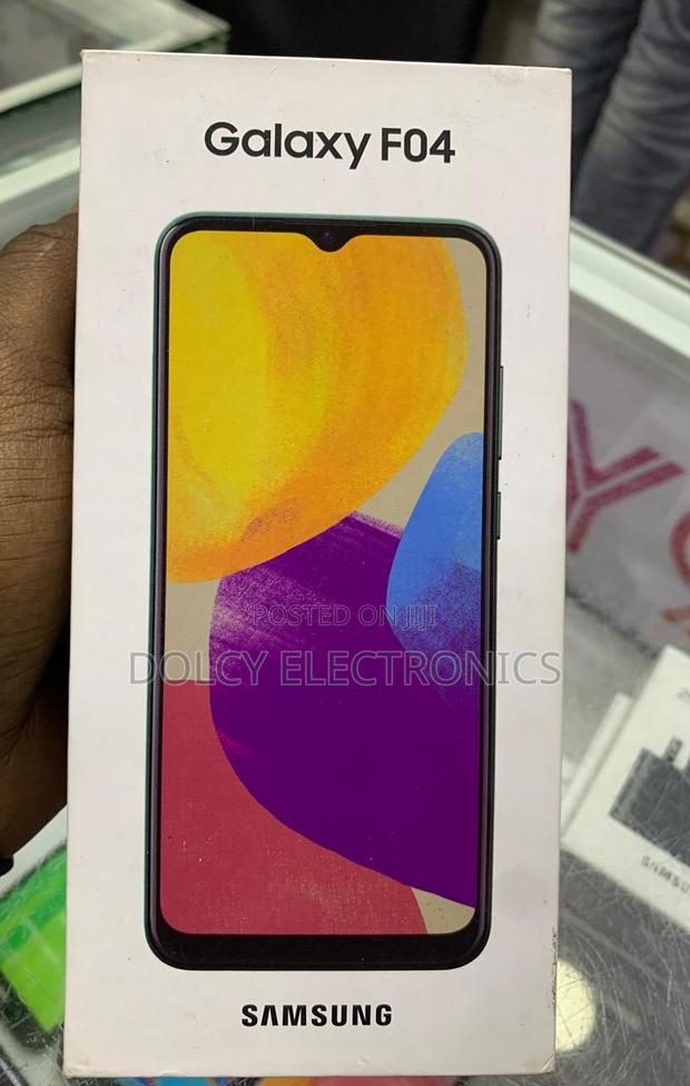 New Samsung Galaxy F04 64 GB Black - thumbnail 2