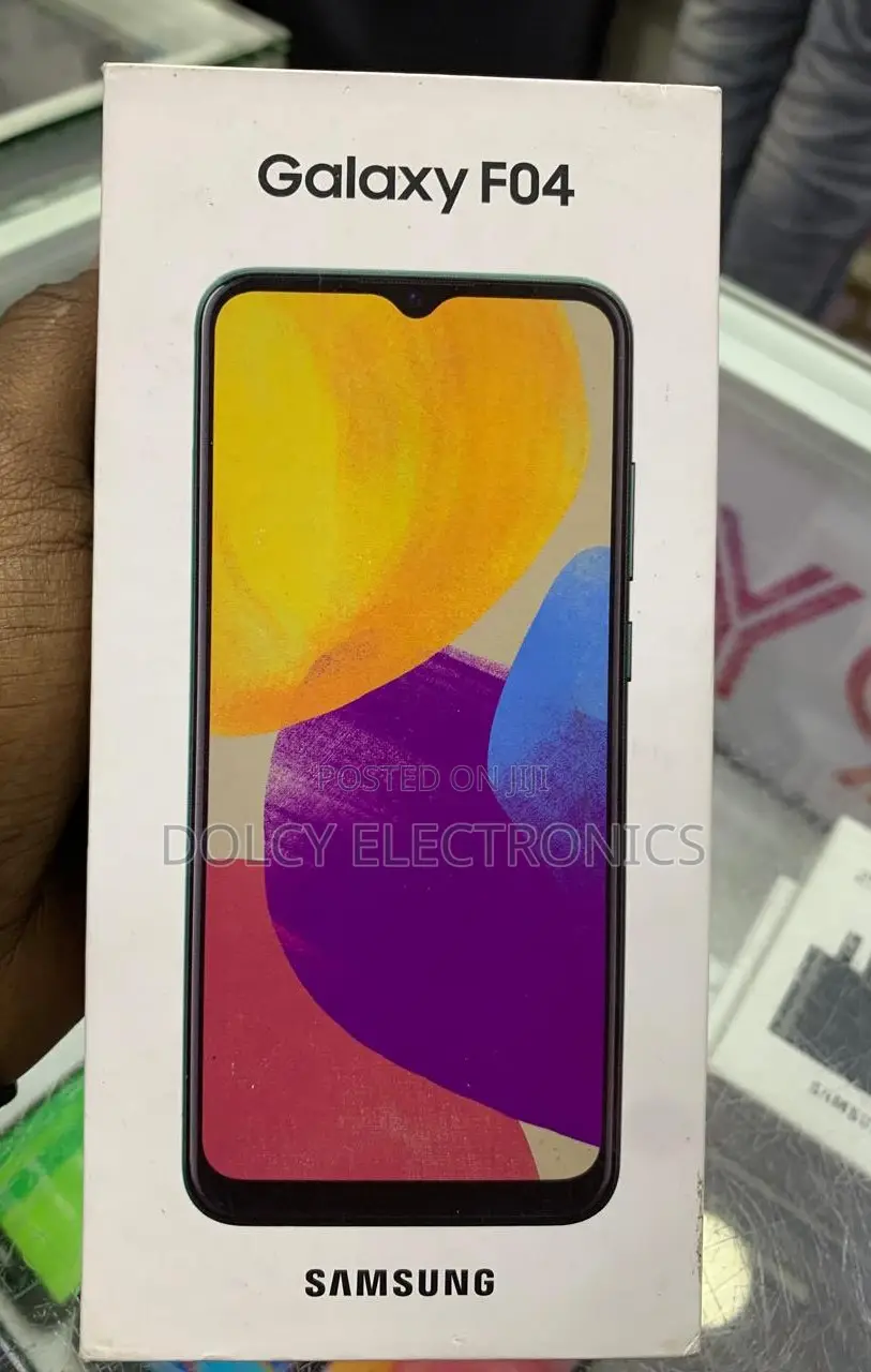 New Samsung Galaxy F04 64 GB Black