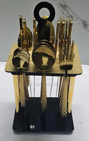 Gold Cutlery Set - thumbnail 2