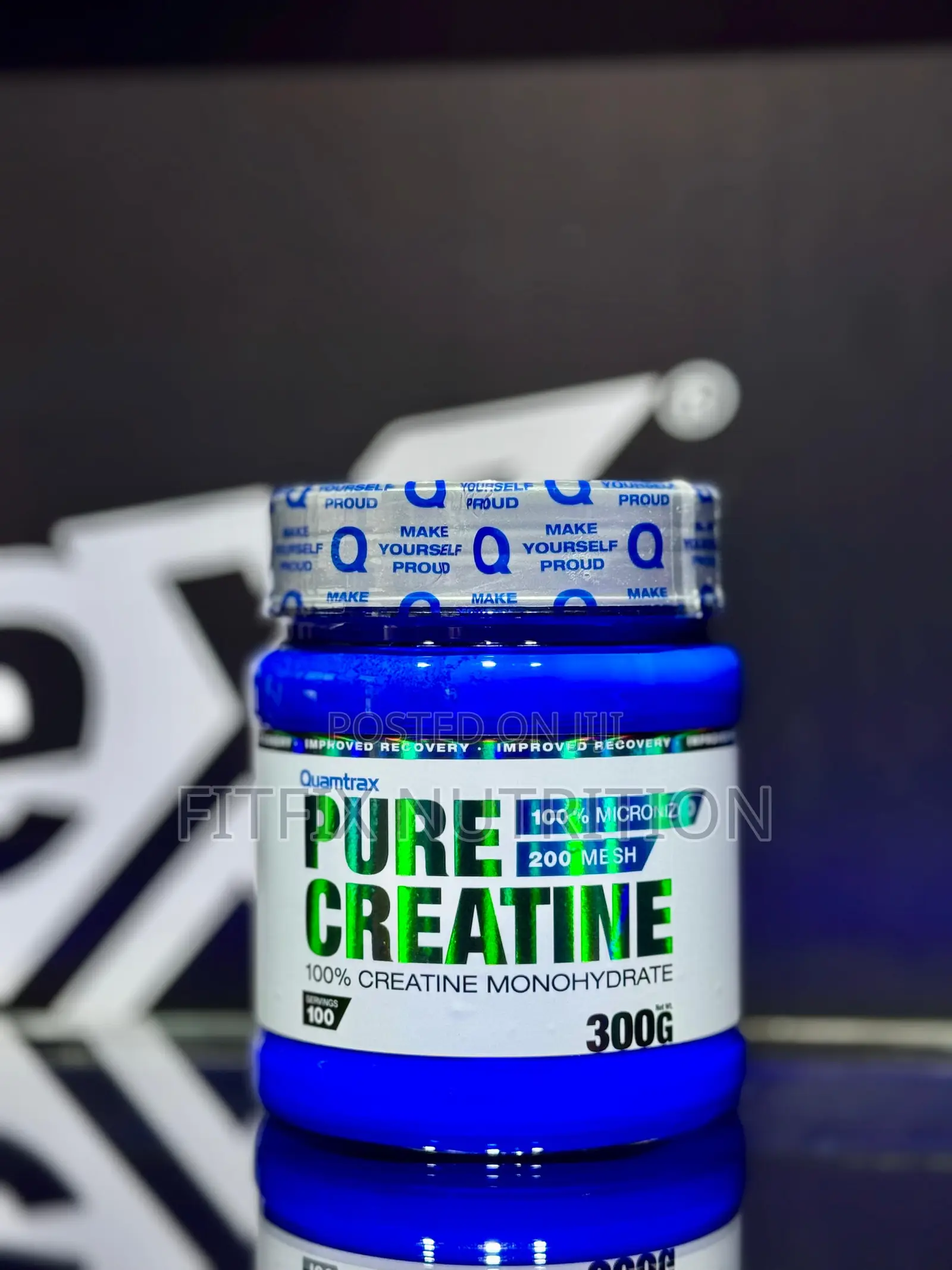 Quamtrax Pure Creatine 100% Micronized