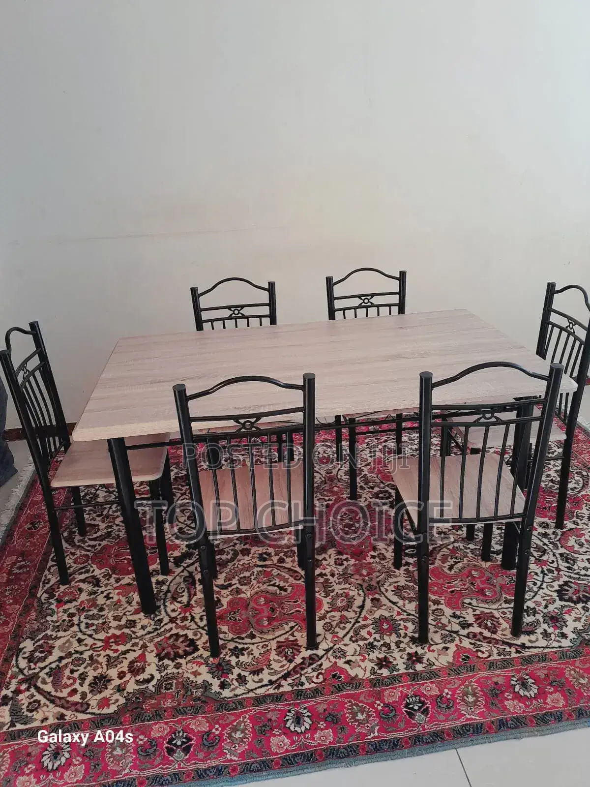 Wooden Dinning Table Six Seater