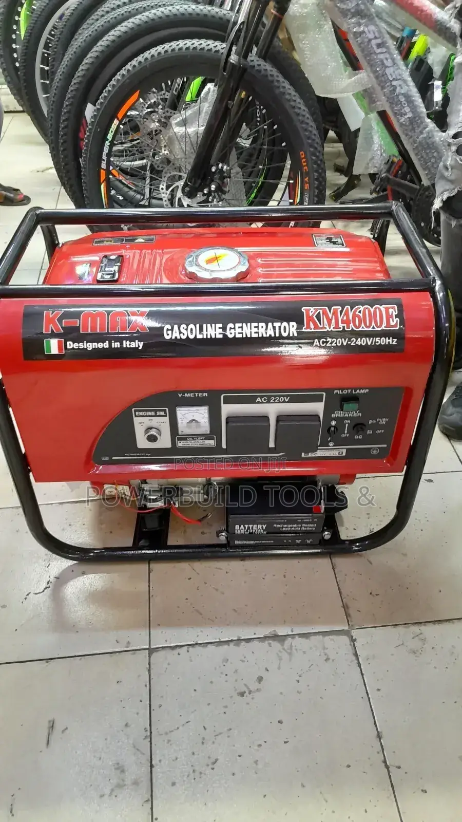 Kmax 4600E 2.4kw Petrol Generator