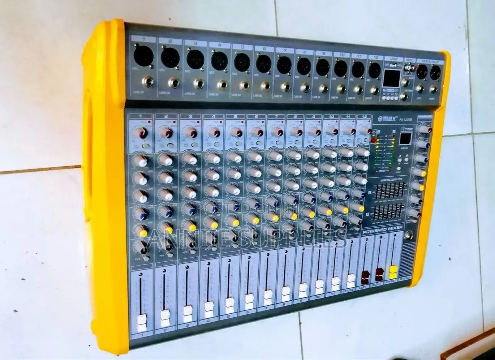 Professional Audio Mixer 12 Channel