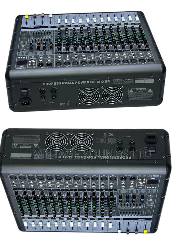 PMR-1260 King USB Bluetooth Powered Mixer 12 CH