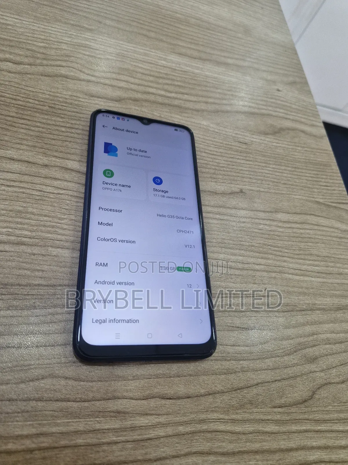 Oppo A17K 64 GB Blue
